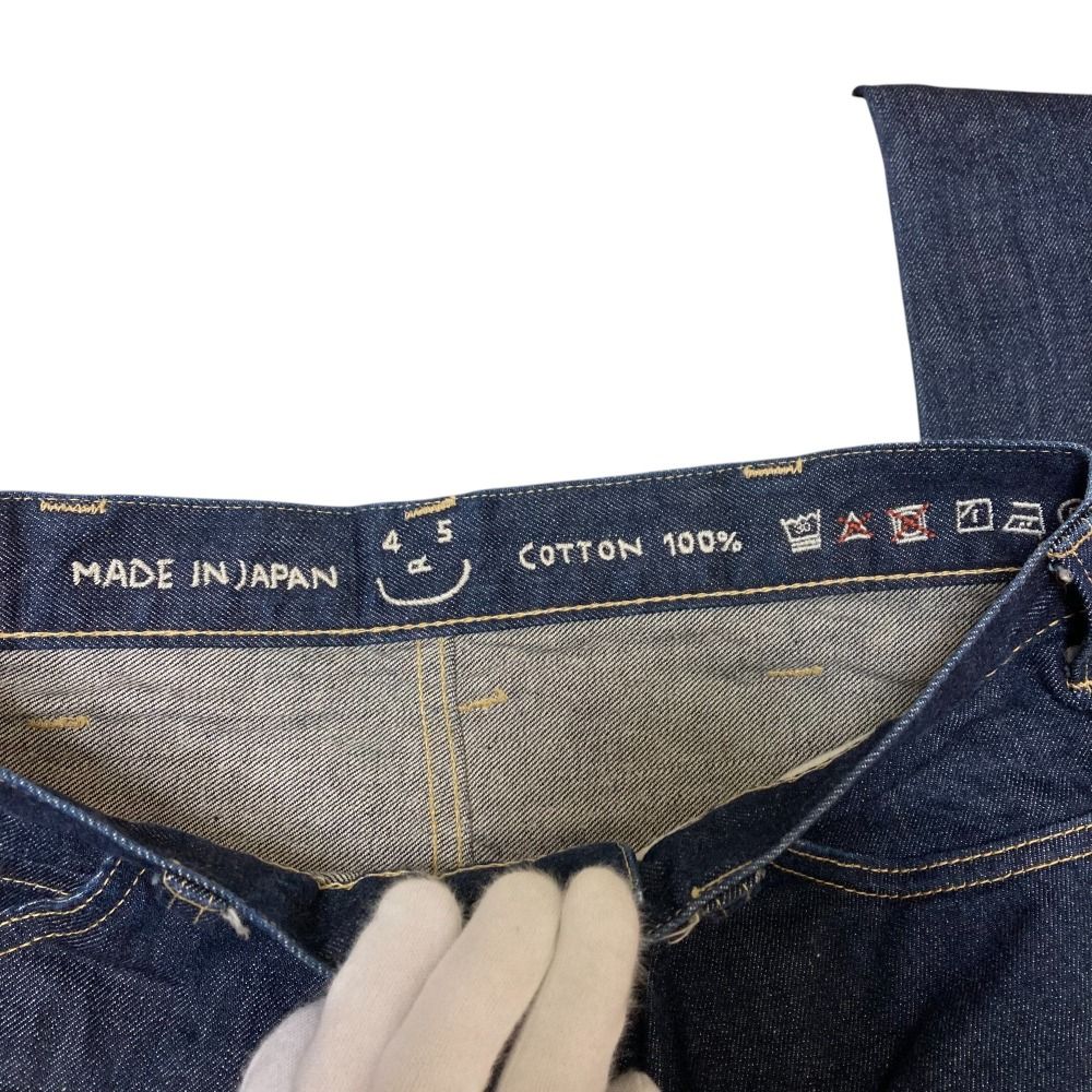 美品 45R フォーティーファイブアール ライ麦デニムのクロスビー5  