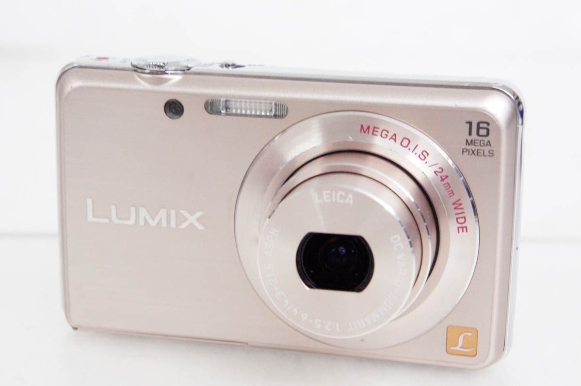 【中古】Panasonicパナソニック コンパクトデジタルカメラ LUMIXルミックス 1610万画素 DMC-FH8