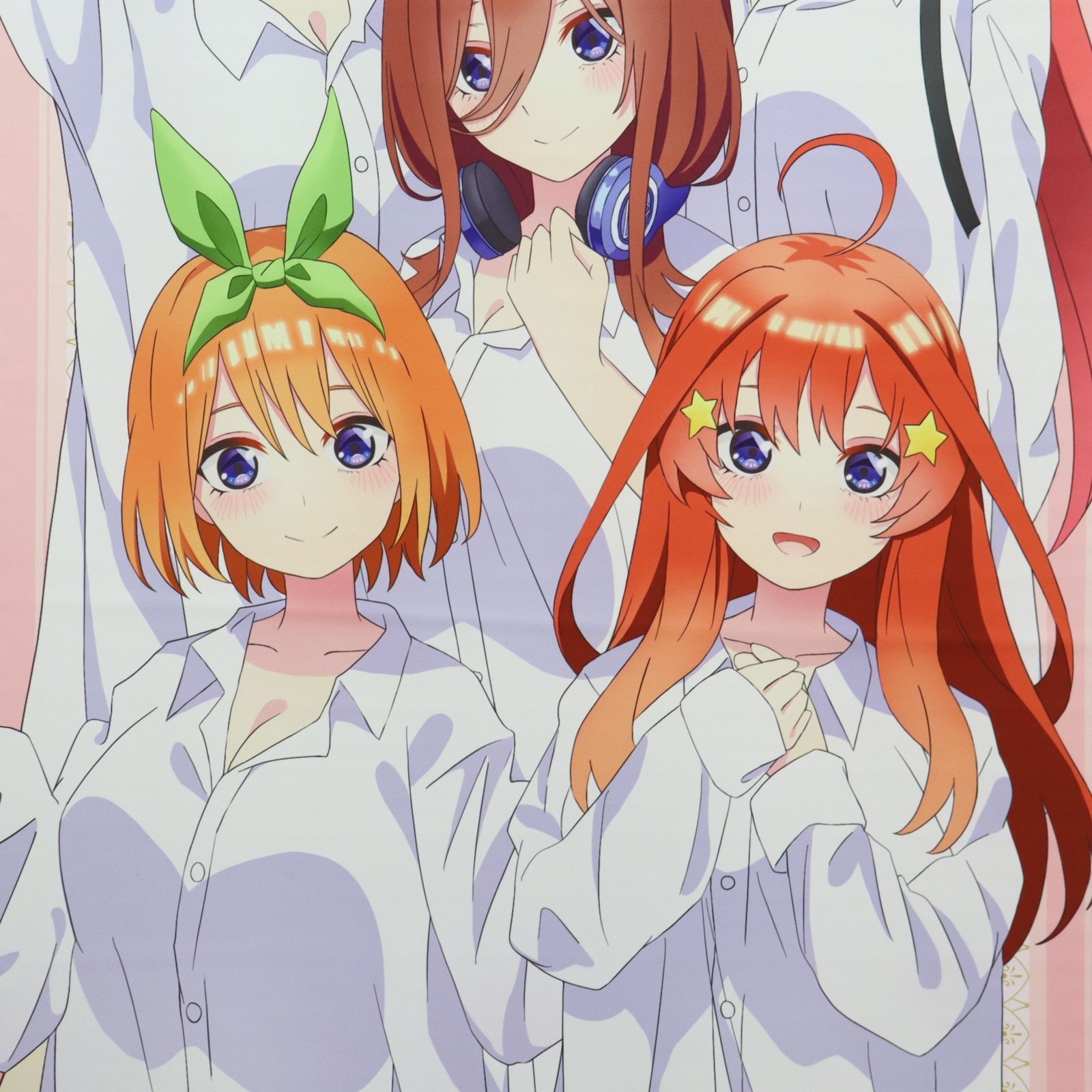 五等分の花嫁　マルイ  タペストリー　一花　二乃　三玖　四葉　五月　集合 五等分の花嫁 B2タペストリー[一花＆二乃＆三玖＆四葉＆五月