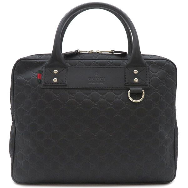 グッチ GUCCI ビジネスバッグ グッチシマ ブリーフケース レザー
