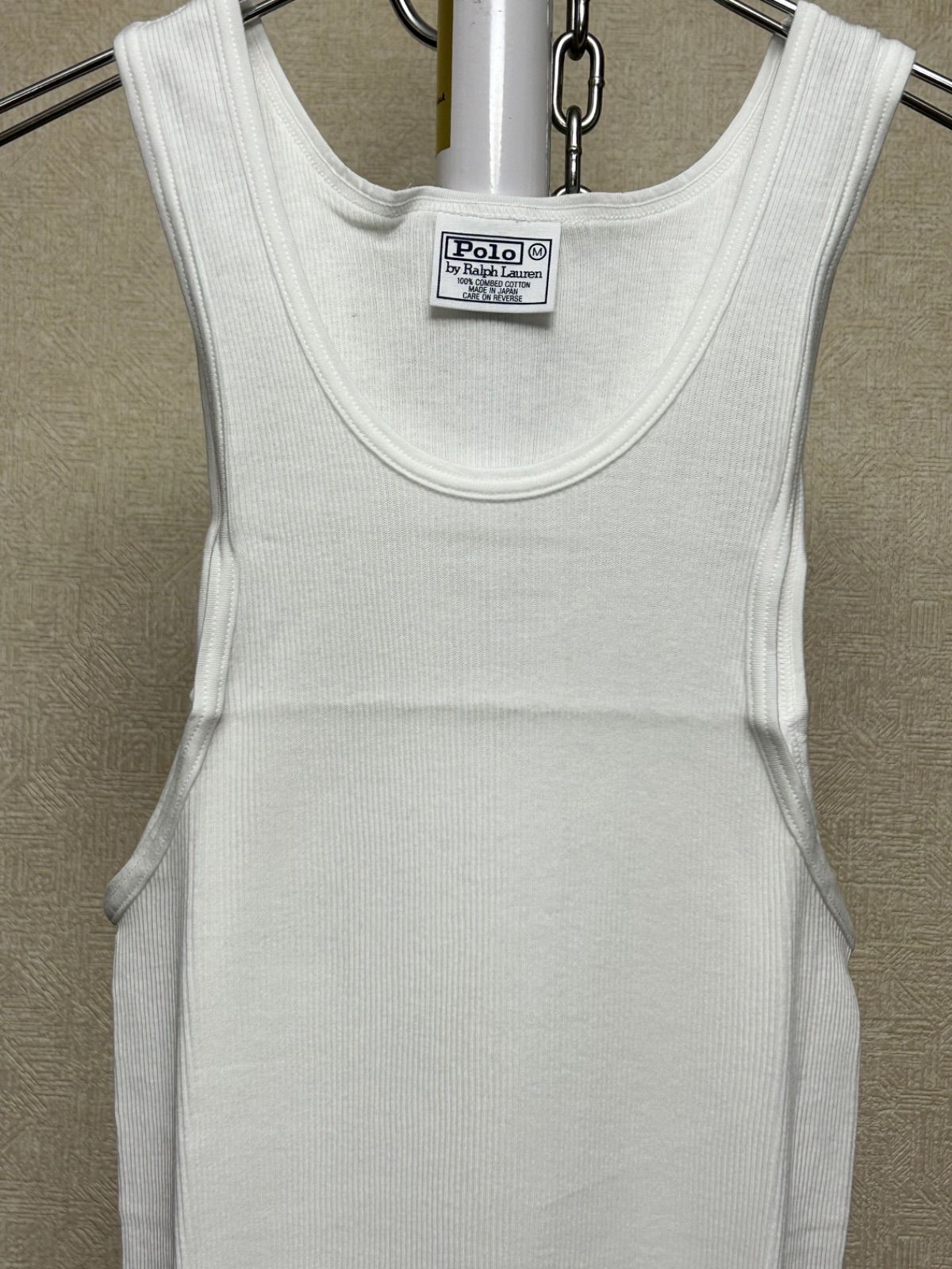☆国内発送☆Polo Ralph Laurenリブタンク POLO RALPH LAUREN/ポロラルフローレン/RIB TANKTOP | L.H.P