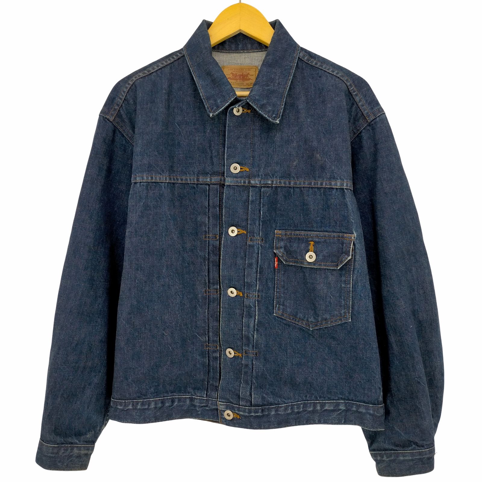 80s Levi's 70702XX 1st デニムジャケット 濃紺 40 Levi's 1st Denim Jacket 70702XX Made in Japan 40 1980s