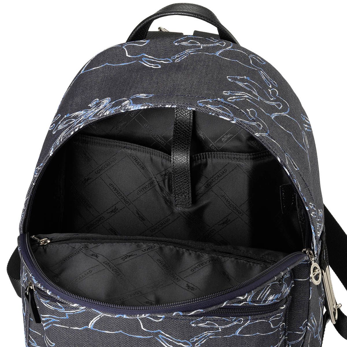 新品 ロンシャン LONGCHAMP リュックサック ル プリアージュ デニム 