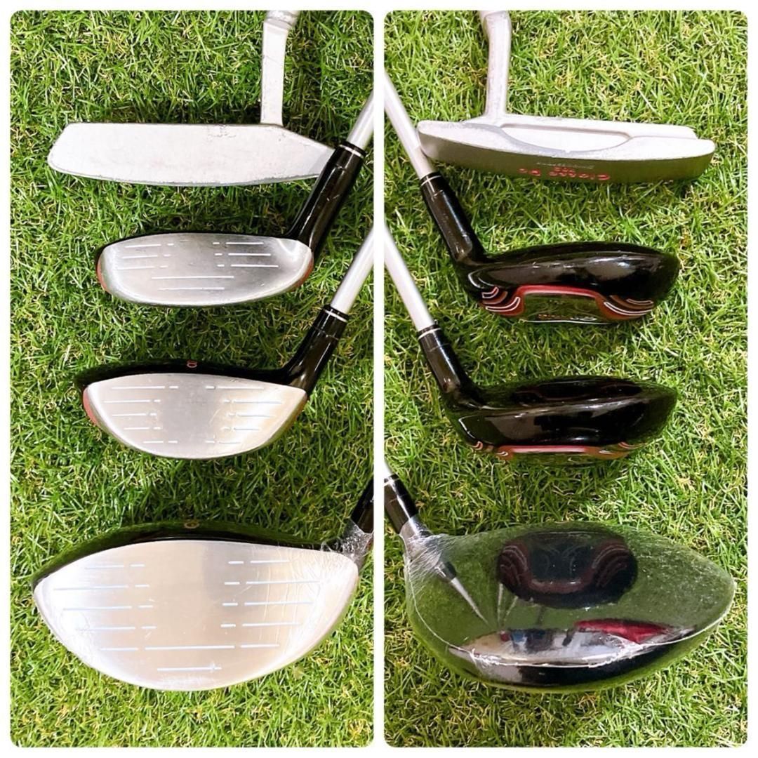 TSURUYA つるや OnreD オンレッド レディースゴルフセット 初心者 オンレッド クラブセット M3ハーフセット ウッド＋アイアン＋パター