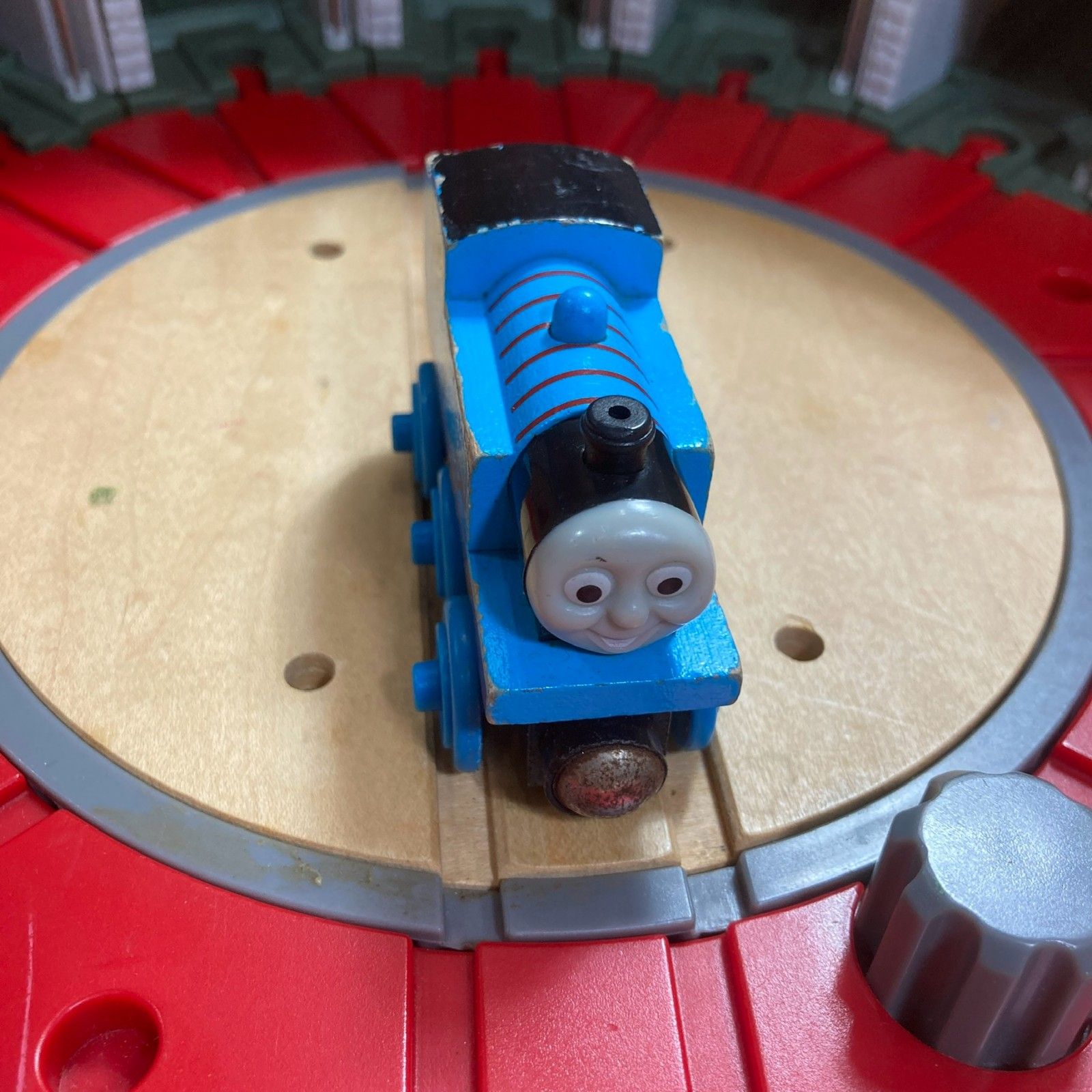 子供用品 トーマス木製レール 操車場