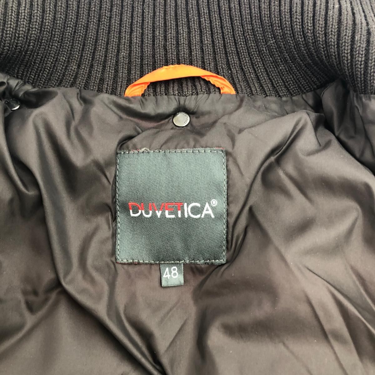 DUVETICA デュベティカ フーディ ダウンジャケット サイズ:48 オレンジ