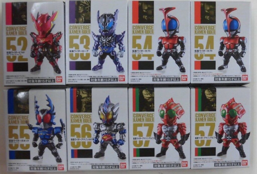バンダイ CONVERGE KAMEN RIDER 10 仮面ライダーシリーズ 全8種セット CONVERGE KAMEN RIDER 10