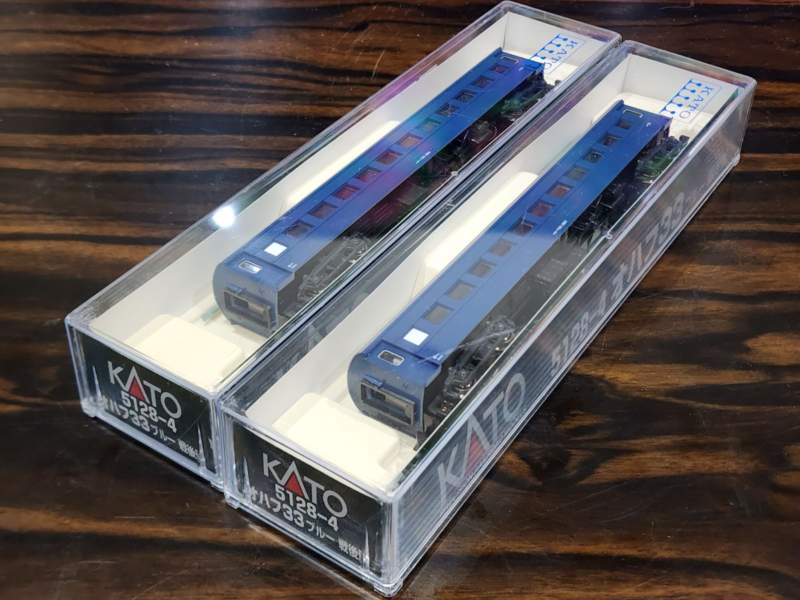 Nゲージ] 5128-4 オハフ33 ブルー 戦後形 グッズ - Neowing