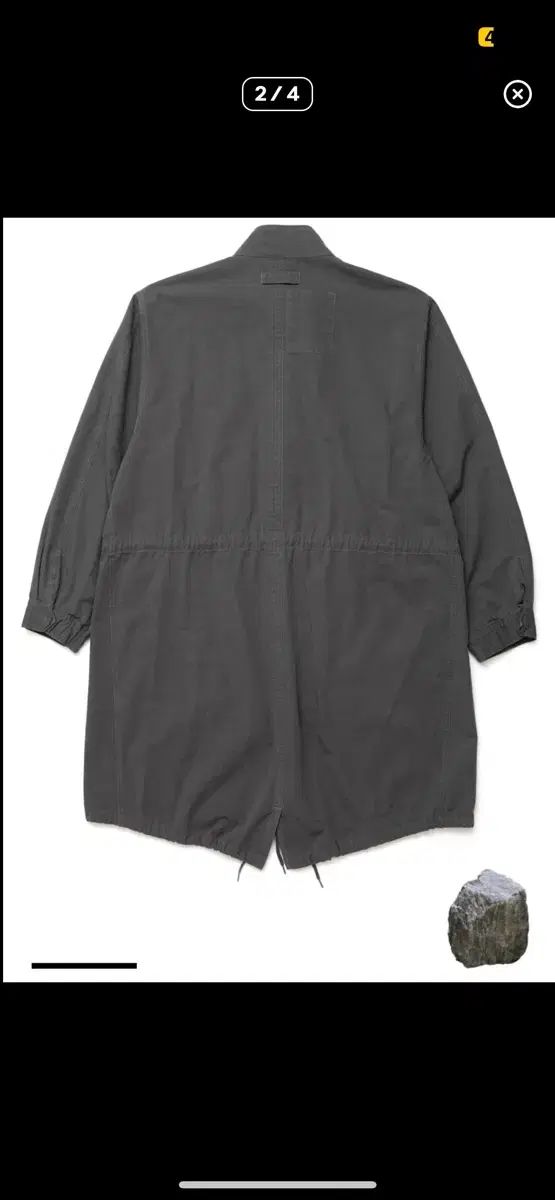 2 パーカ ウール あんさんぶるスターズ washed graphite