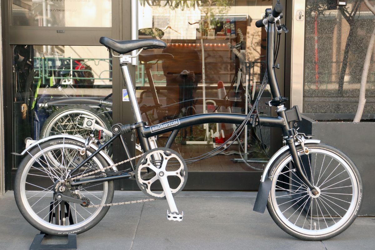 ブロンプトン BROMPTON S6L 2016モデル ブラック 折り畳み 小径車 