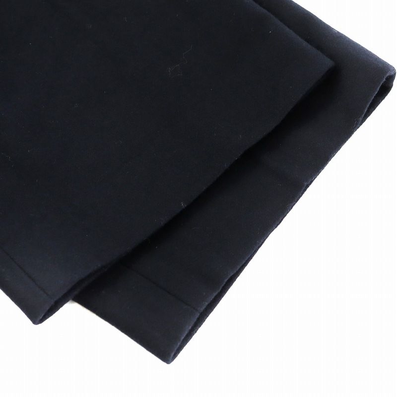 トーテム TOTEME 23AW ダブルプリーツ テーラードパンツ ウール 34 紺  