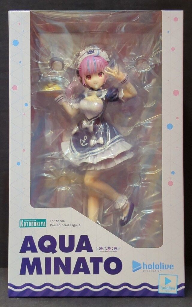 湊あくあ(再販) 1/7 完成品フィギュア コトブキヤ 特典「満面笑顔パーツ」付 Amazon | コトブキヤ限定特典 満面笑顔ver.湊あくあ1/7スケール