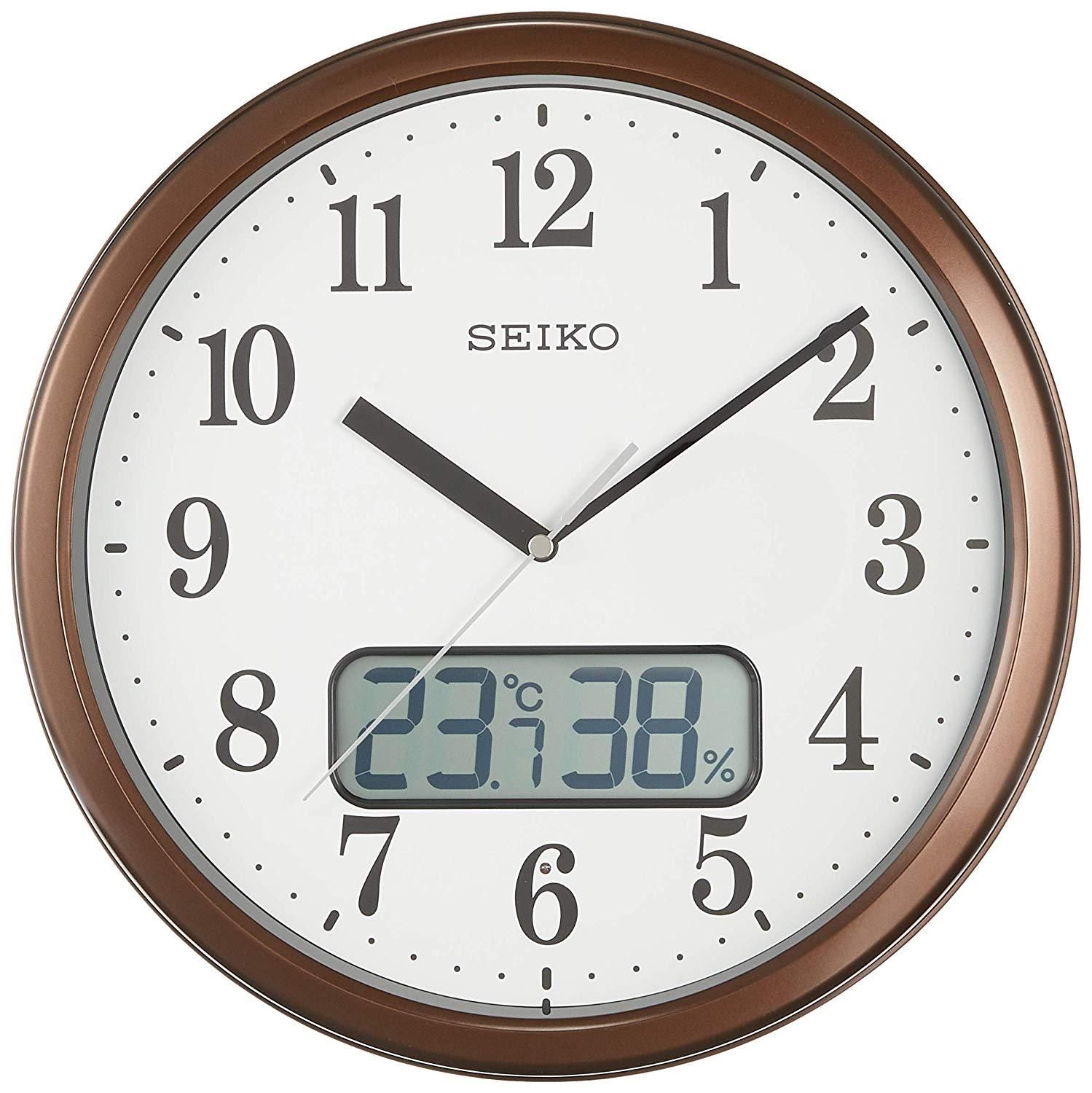 【新品・2営業日で発送】セイコークロック(Seiko Clock) KX244B 電波掛け時計 KX244B