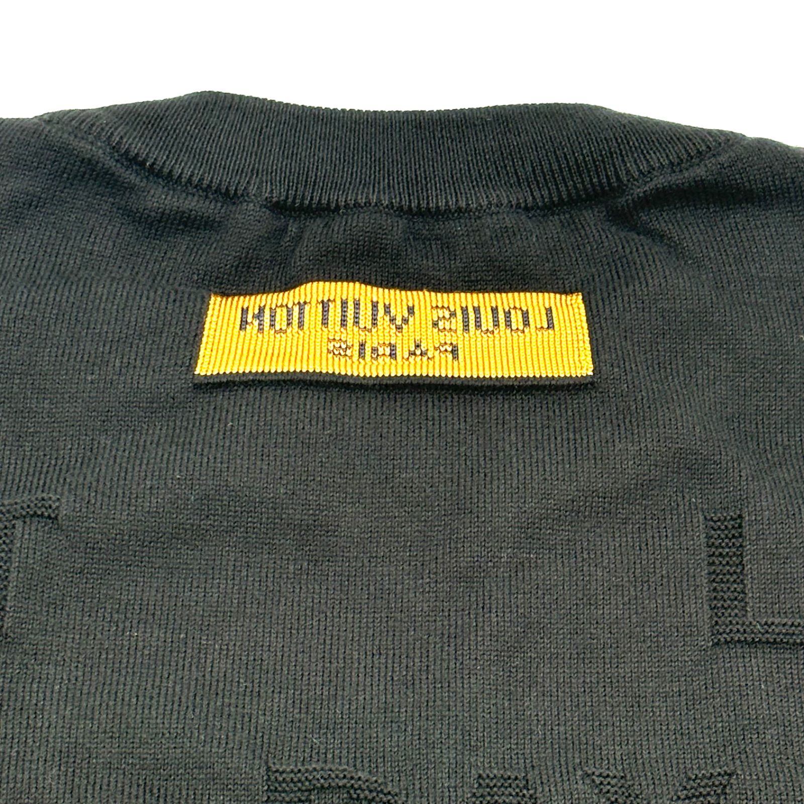 Louis Vuitton☆半袖ニットTシャツ エンブロイダードシグネチャーコットンTシャツ ｜ルイ・ヴィトン