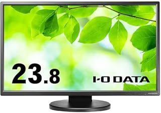 アイ オー データ機器 液晶ディスプレイ 23.8型 1920×1080 DVI HDMI アナログRGB ブラック スピーカーあり 高さ調節フリースタイルスタンド LCD-MF245EDB-F-A 整備済み品