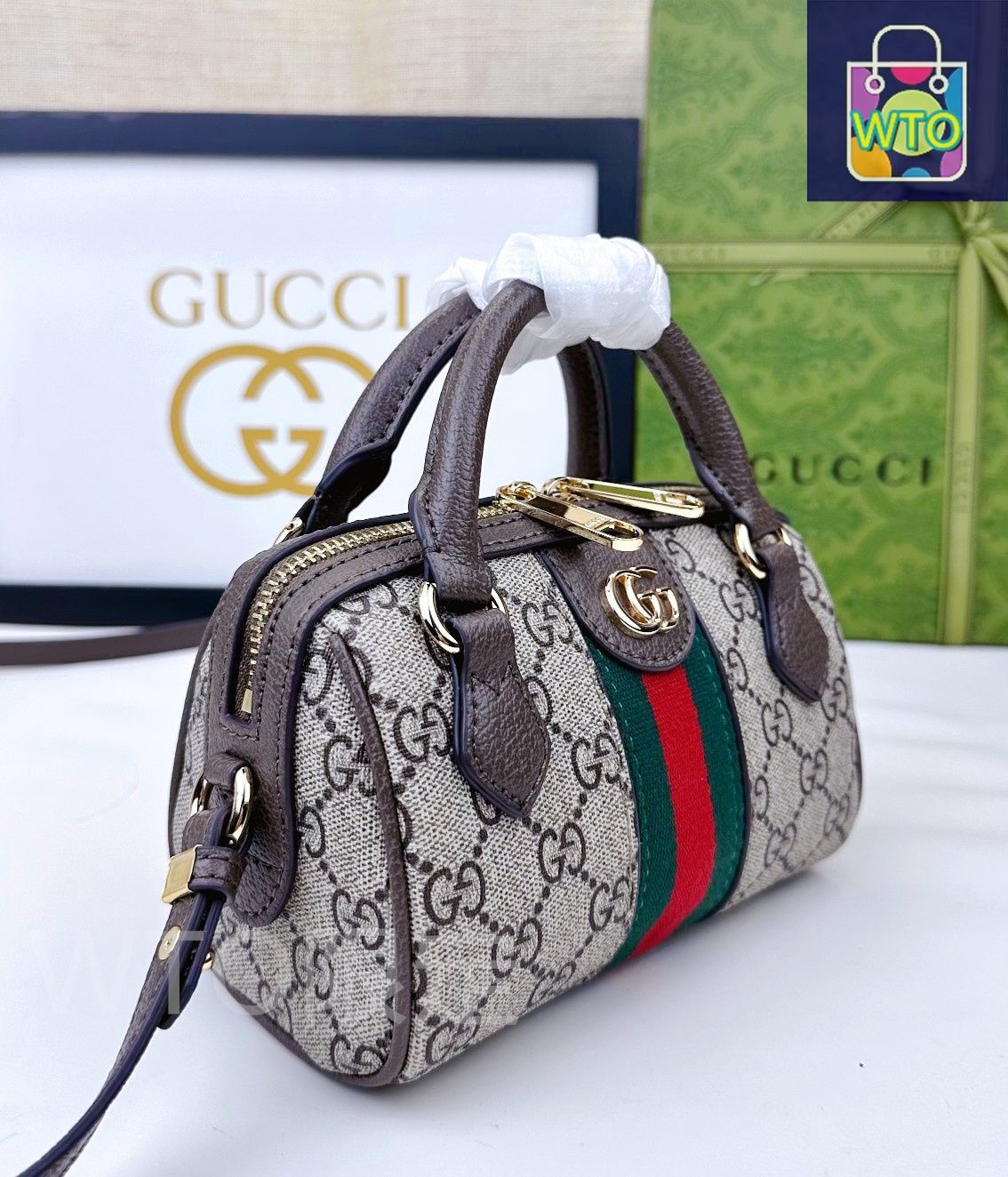 今日特価】GUCCI グッチ オフィディア スーパーミニ