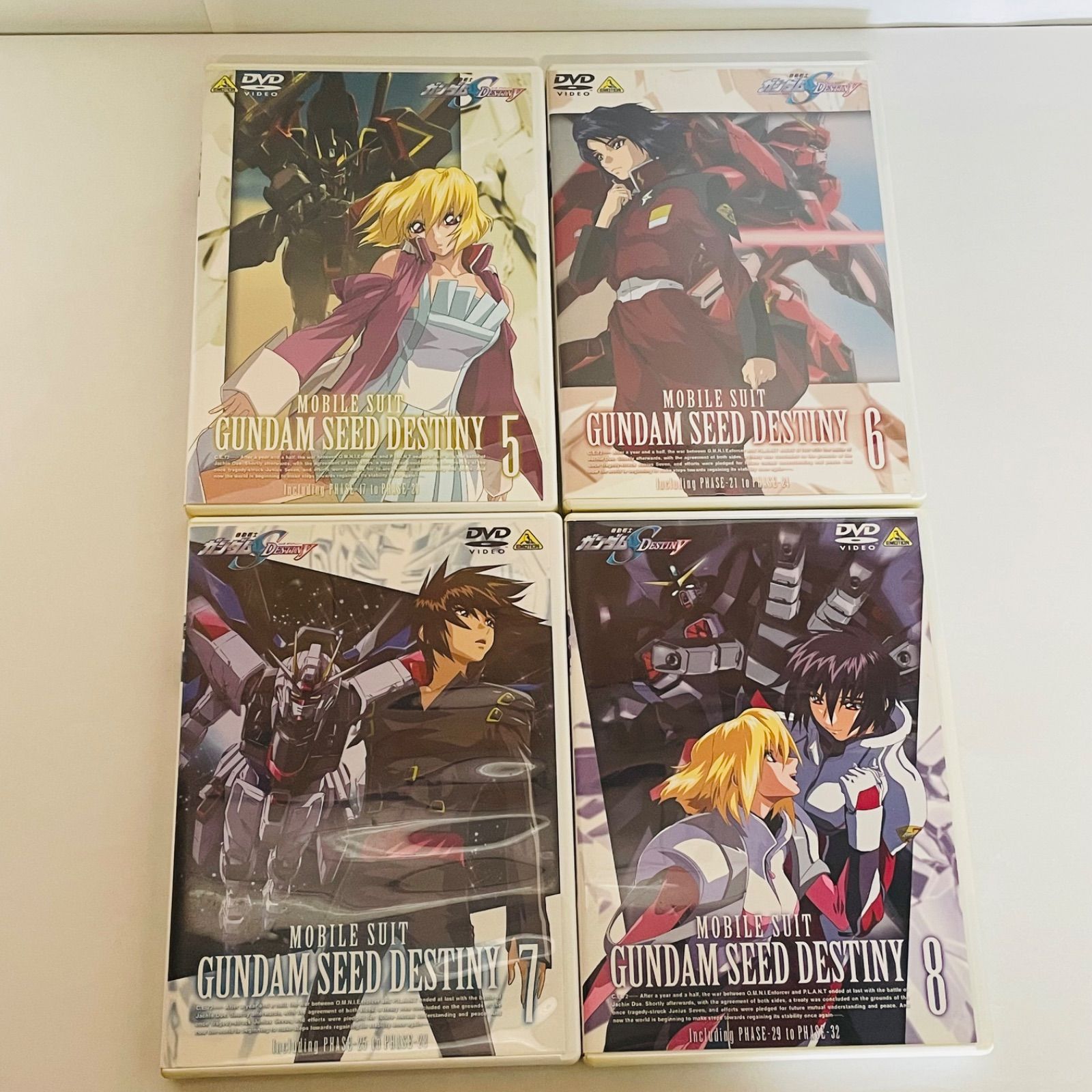 機動戦士ガンダムSEED DESTINY DVD 全13巻 全巻セット - メルカリ