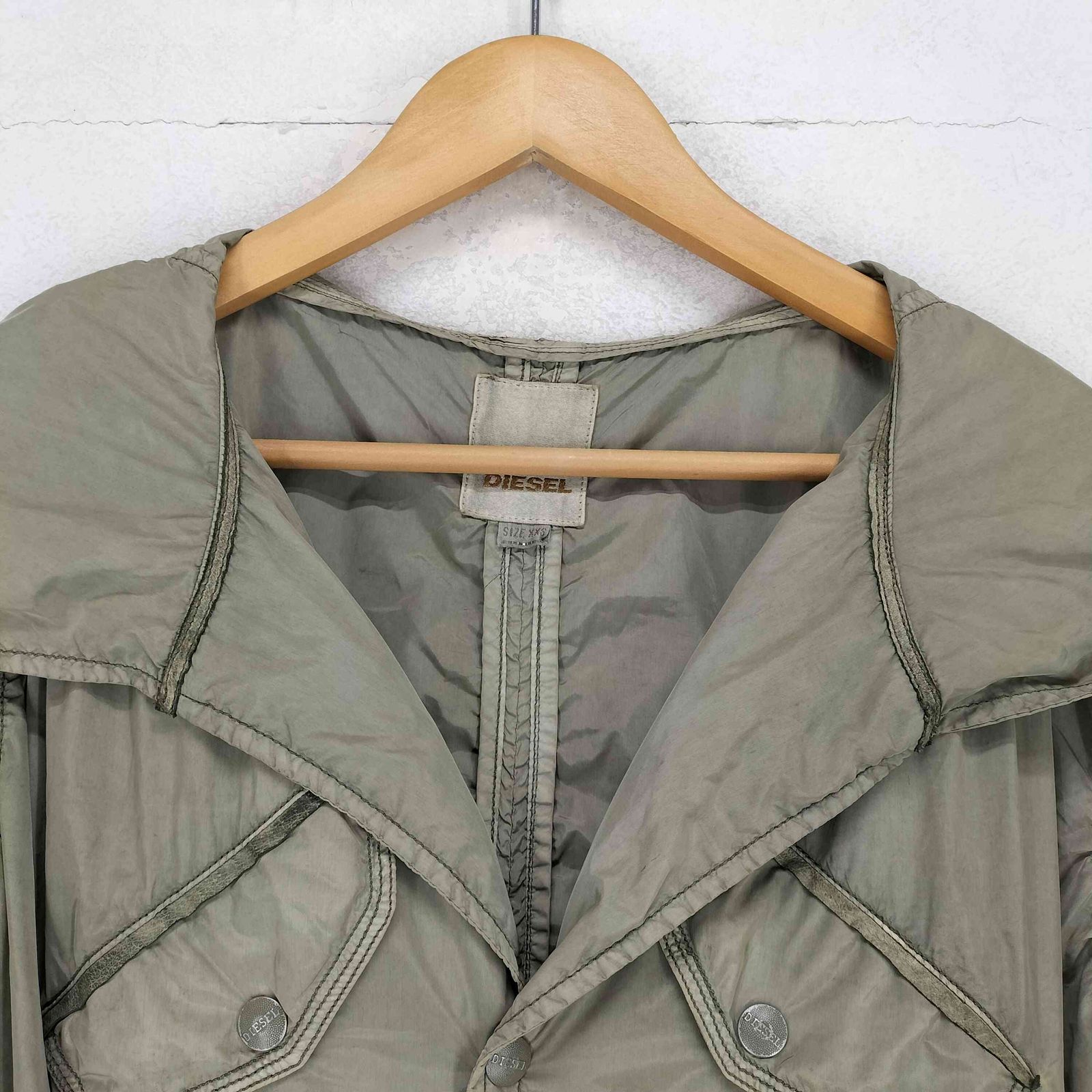 ディーゼル DIESEL 90~00S シャーリング加工ナイロンコート
