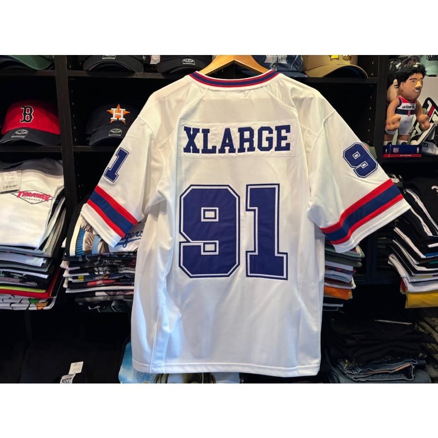 【未使用品】XLARGE PANELED FOOTBALL JERSEY XLARGE PANELED FOOTBALL JERSEY WHITE Lサイズ ¥9900+送料¥550 - メルカリ