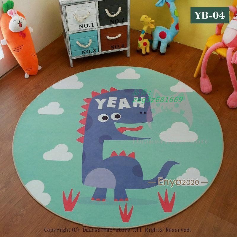 ラグ カーペット プレイマット マット 円形 CARPET 絨毯