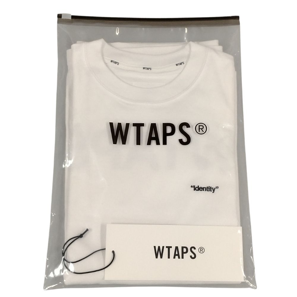 WTAPS IDENTITY LS COTTON WHITE ロゴ ロンT WTAPS IDENTITY LS COTTON WHITE ロゴ ロンT WTAPS IDENTITY LS