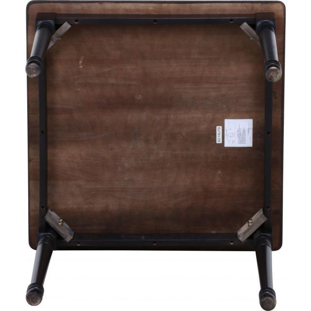 不二貿易 ３点ダイニングテーブル マキアート ブラック 新生活 MARWIL-DEMENAGEMENTS_CH