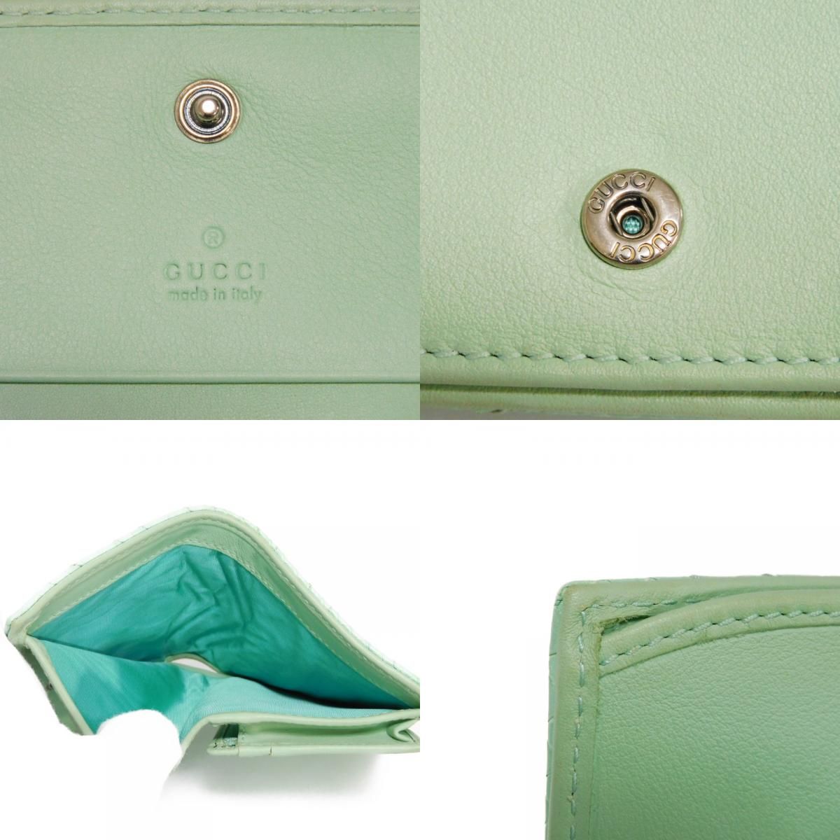 GUCCI グッチ コンパクト ウォレット シェブロン エキゾチック