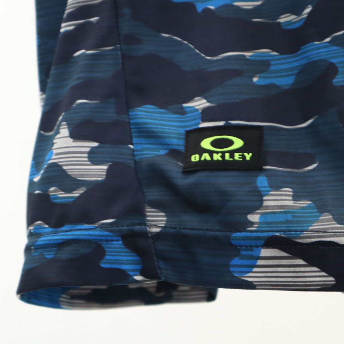 未使用級　オークリー　XL　半袖　ポロシャツ　迷彩　カモフラージュ　14SS OAKLEY オークリー カモフラ柄 半袖 ボタンダウン ポロシャツ M