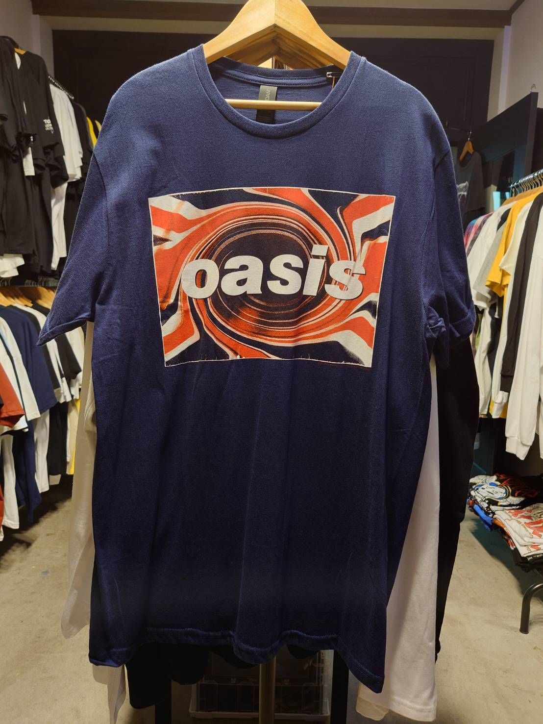 オアシス＿OASIS 新品オフィシャルTシャツ UNION JACK - メルカリ