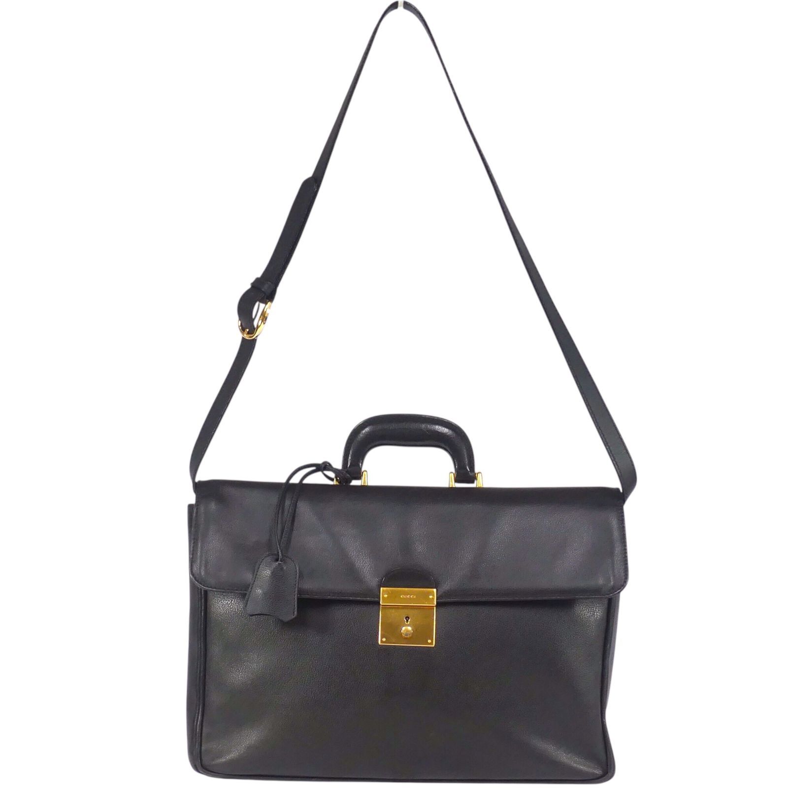 GUCCI グッチ ビジネスバッグ イタリア製 2way 本革 ブリーフケース
