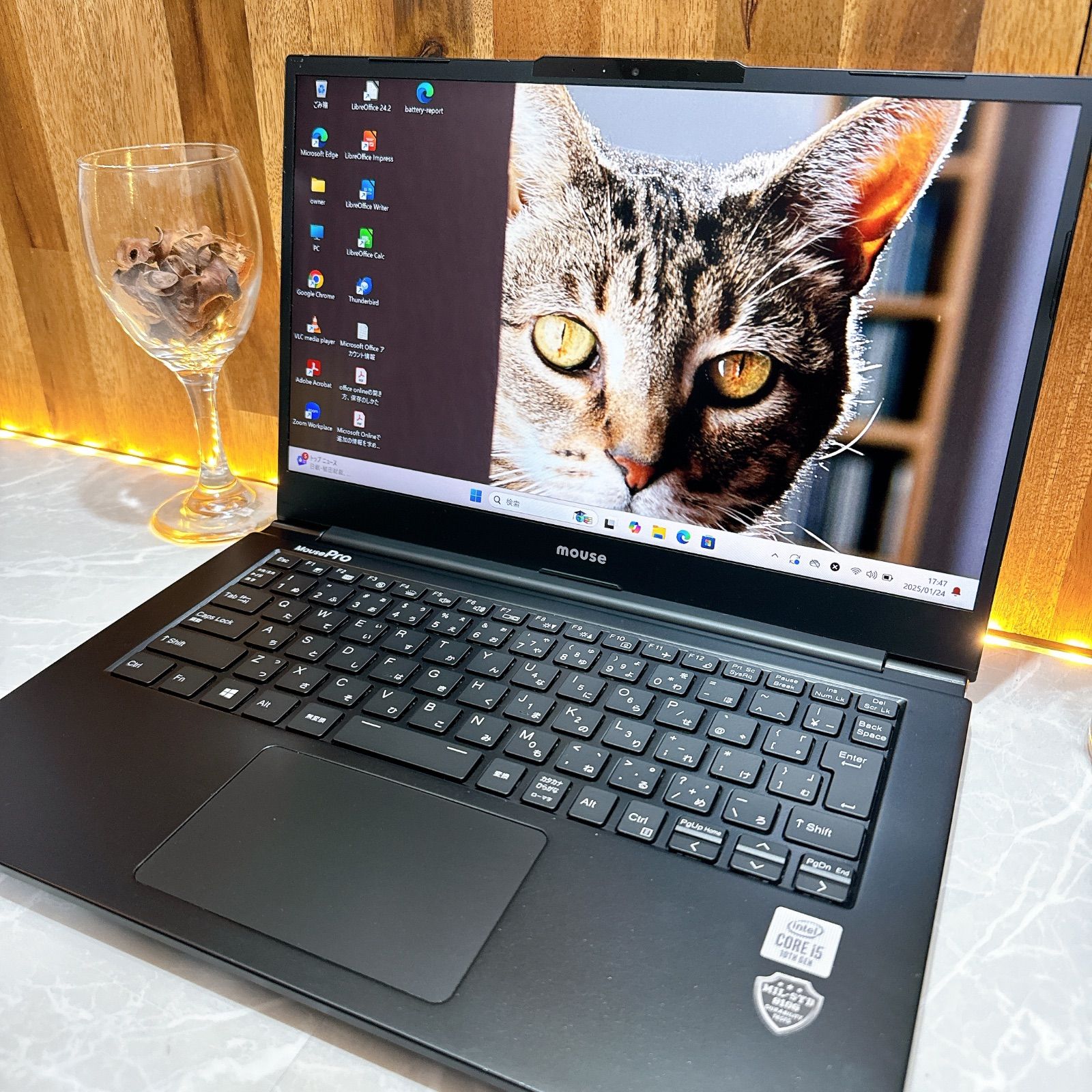 人気‼️MouseComputer☘メモリ16GB☘i5第10世代☘️ノートパソコン