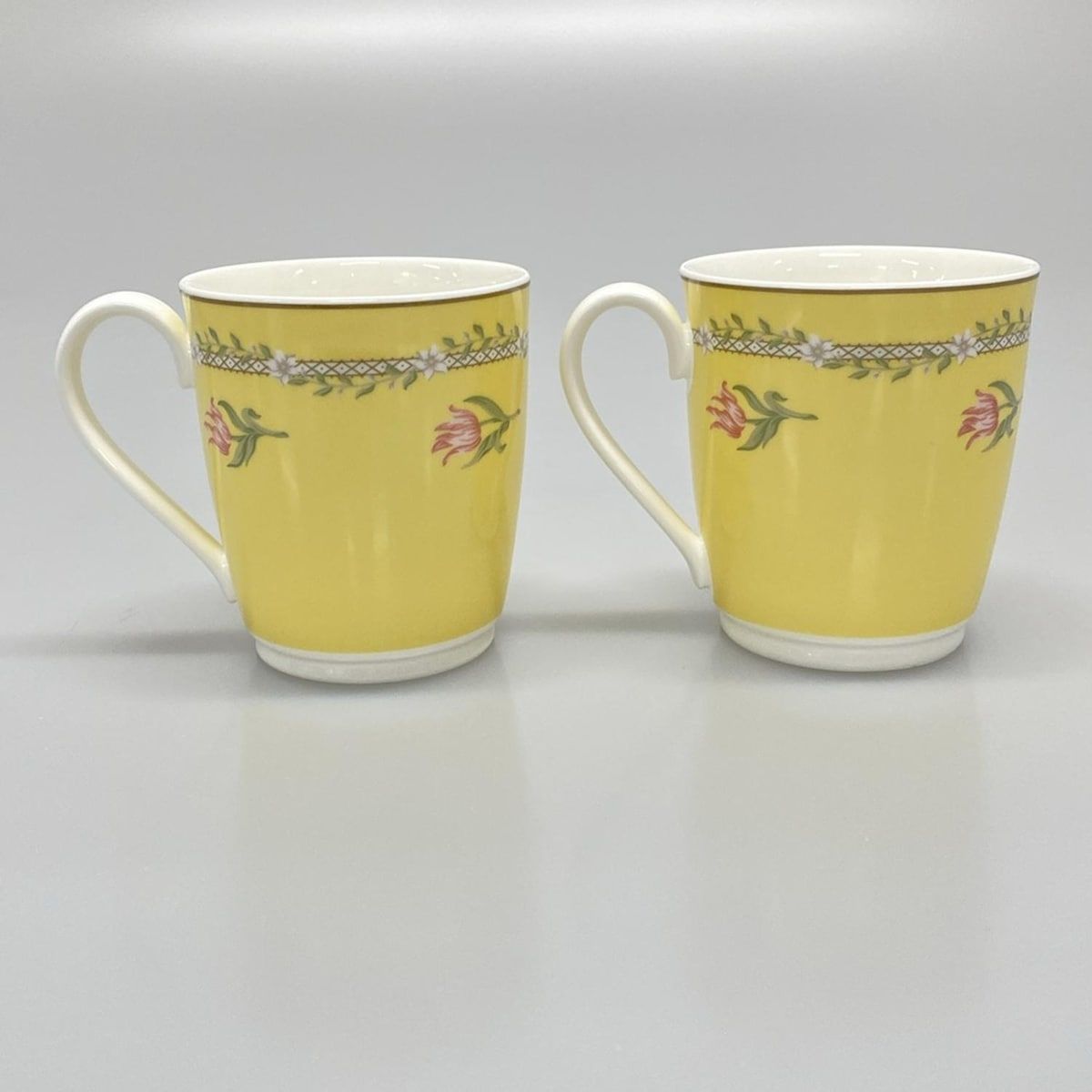 TIFFANY&Co.(ティファニー) 食器新品同様 ピンクチューリップ イエロー