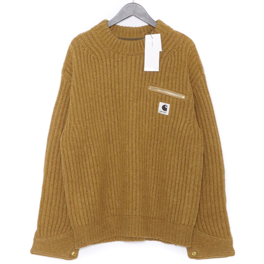 未使用 SACAI × CARHARTT WIP Knit Pullover Detroit サイズ4 - GRAIZ