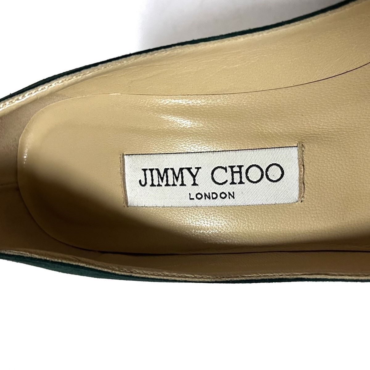 JIMMY CHOO(ジミーチュウ) パンプス 36 1/2 レディース美品 - ダーク ...