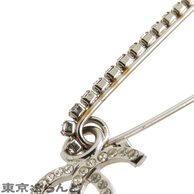 CHANEL 01P ブローチ 楽天市場】シャネル CHANEL ブローチ メタル CCマーク ストラス