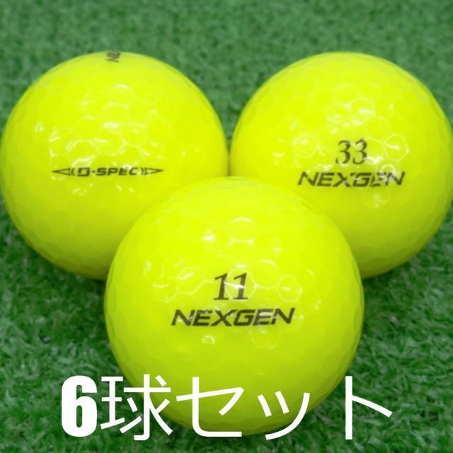NEXGEN ゴルフ ボール D SPEC ディースペック 1ダース 12球入り