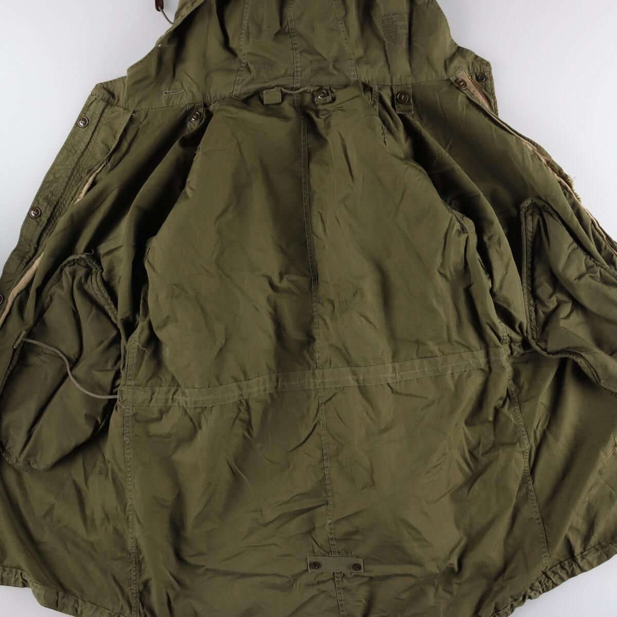 古着 50s 米軍実品 M-51 フィールドパーカ モッズコート USA製 L 古着 50年代 米軍実品 U.S.ARMY M-51 フィールドパーカー モッズ