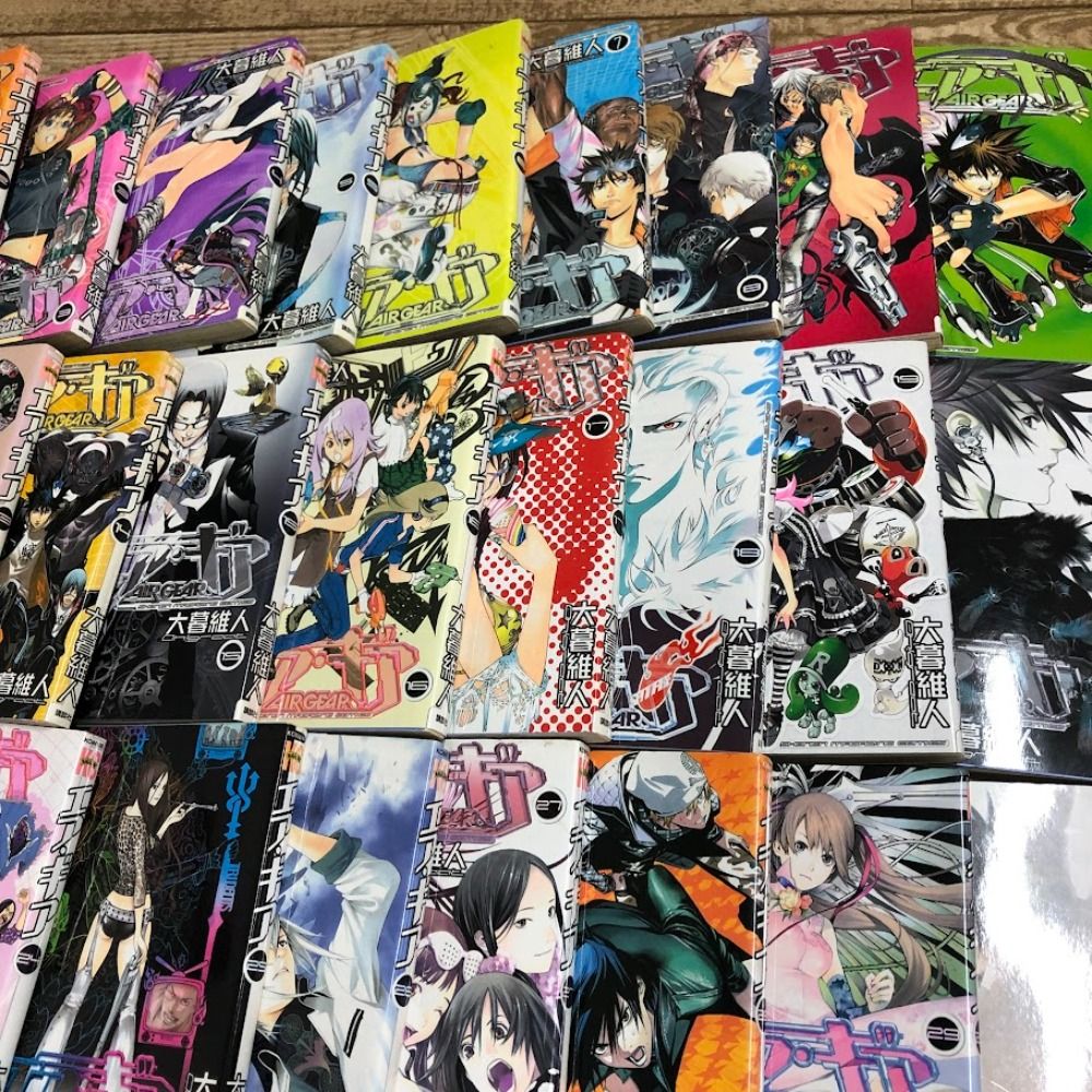 08w2311 エア・ギア 講談社 大暮維人 1巻~37巻 全巻 まとめ