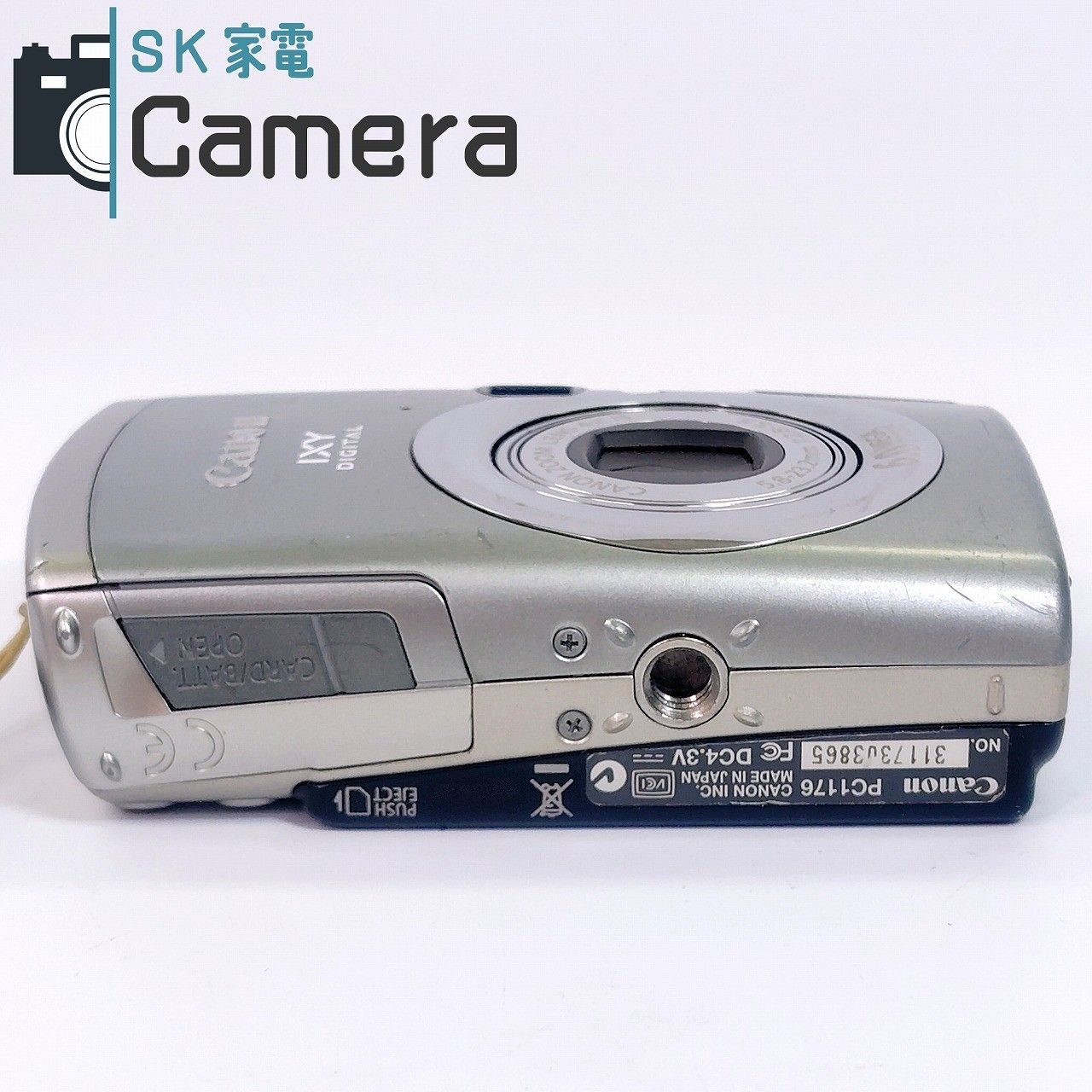 Canon IXY DIGITAL 800 IS キャノン イクシー PC1176 SD2GB 付 現状品