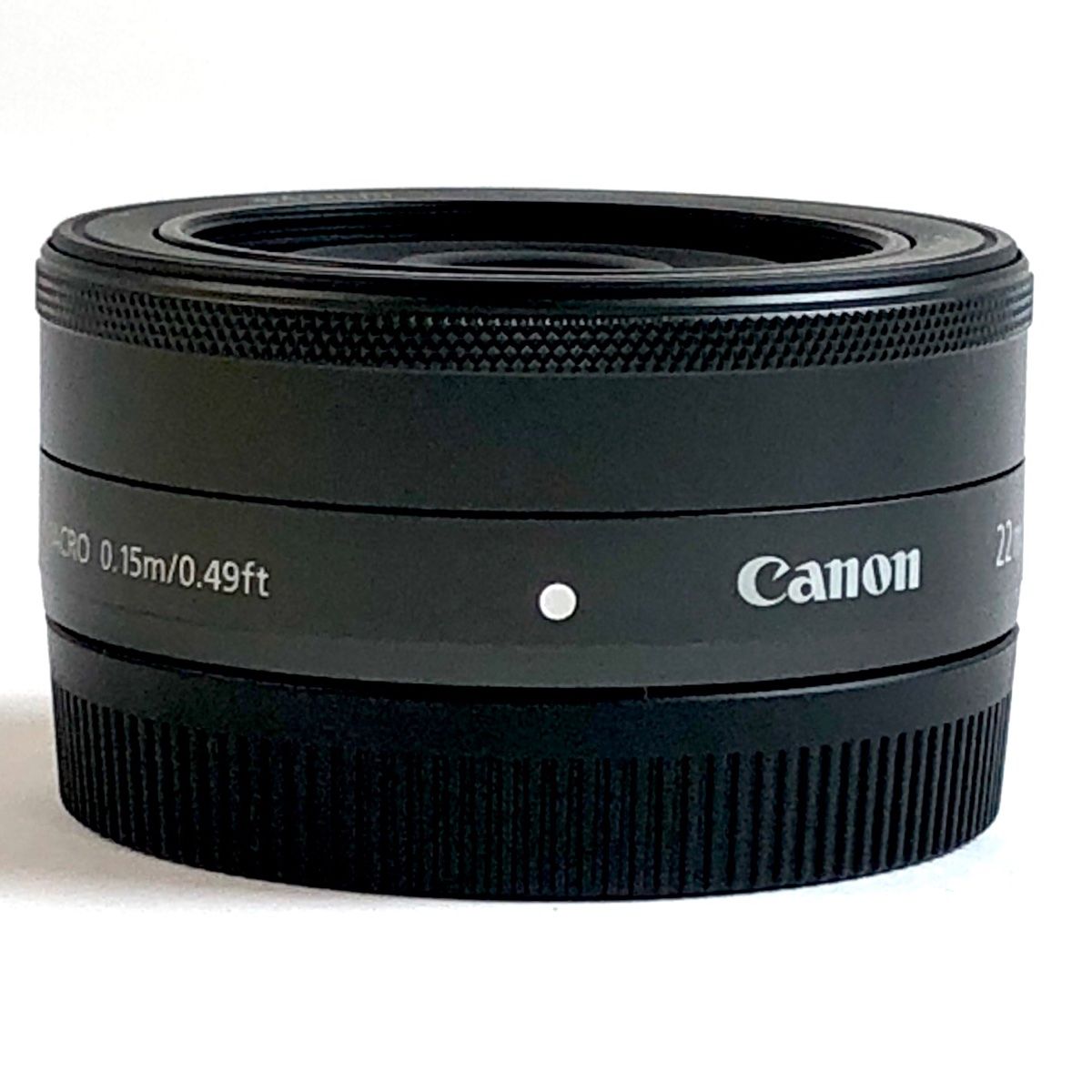 キヤノン Canon EF-M 22mm F2 STM ブラック 一眼カメラ用レンズ