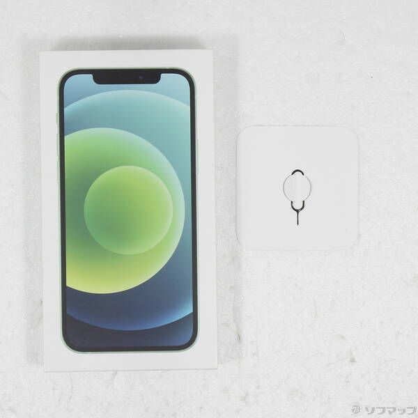 中古品〕 iPhone12 128GB グリーン MGHY3J／A SIMフリー【349】 Apple