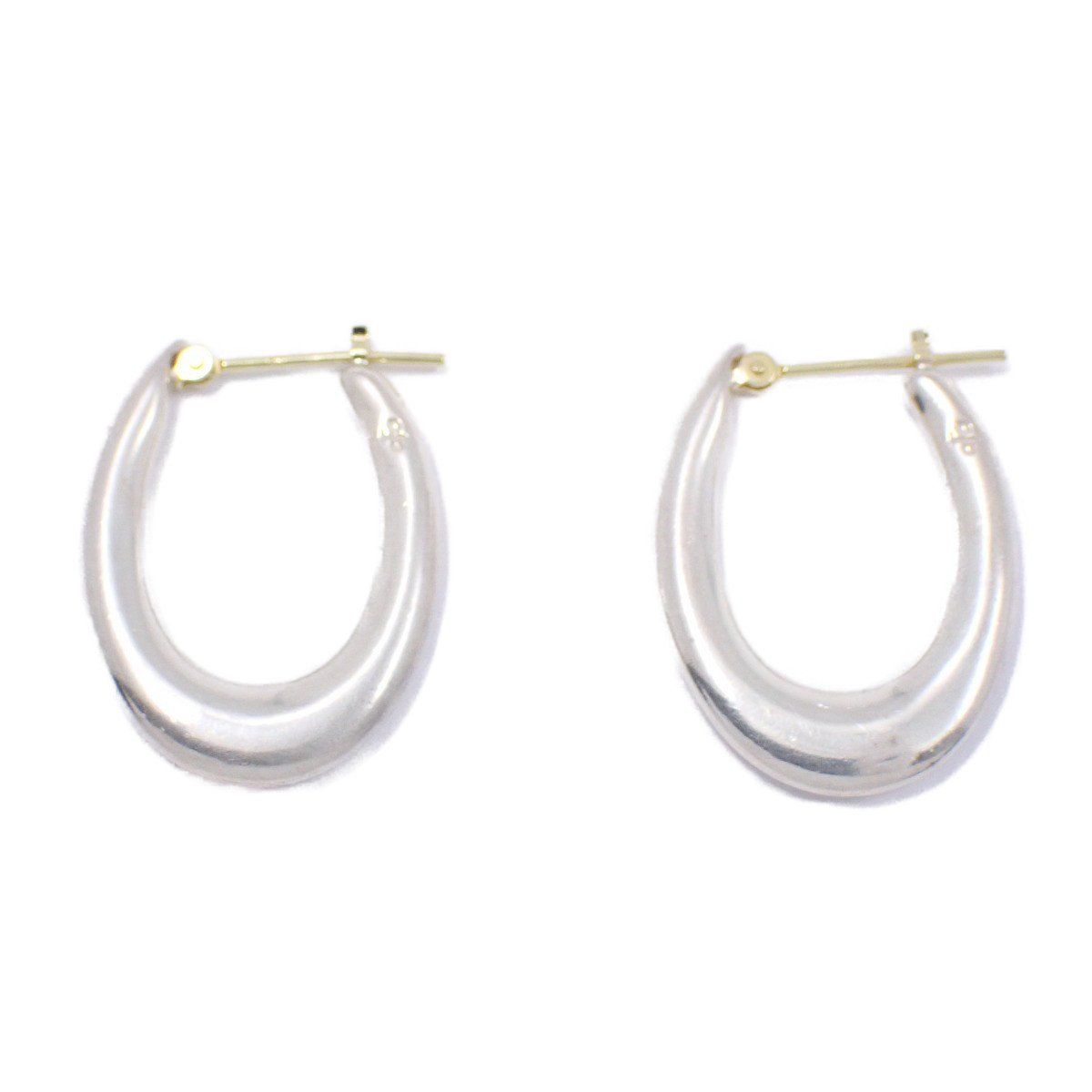 ete フープピアス シルバー ete フープピアス 約3.2cm シルバー925