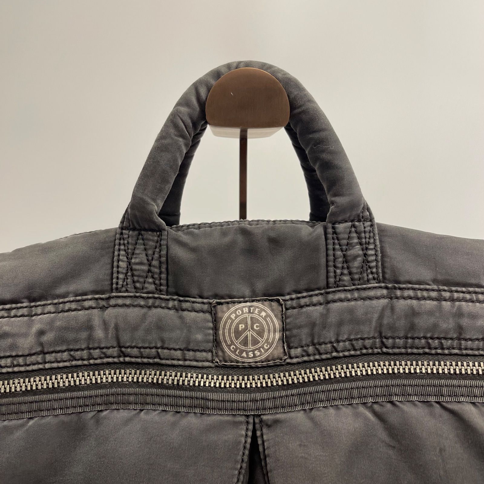 PORTER A4収納 グレー トートバッグ メンズ 8851