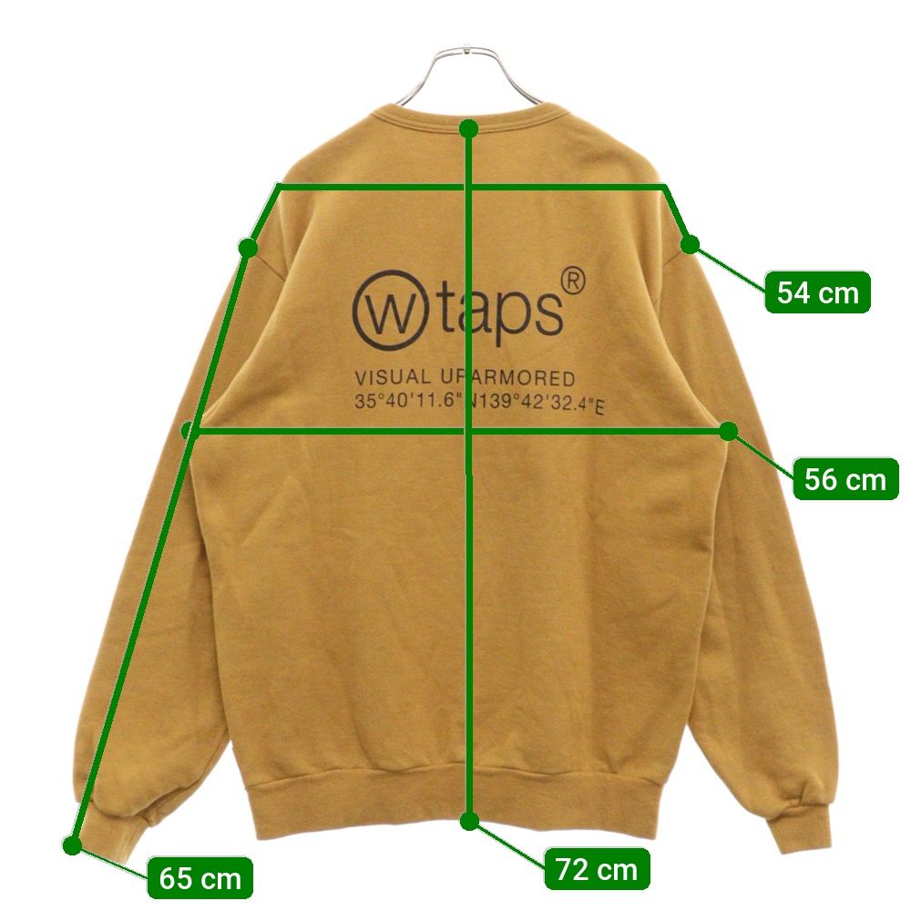 WTAPS (ダブルタップス) 21AW OG Screen Sweat バックロゴプリント 
