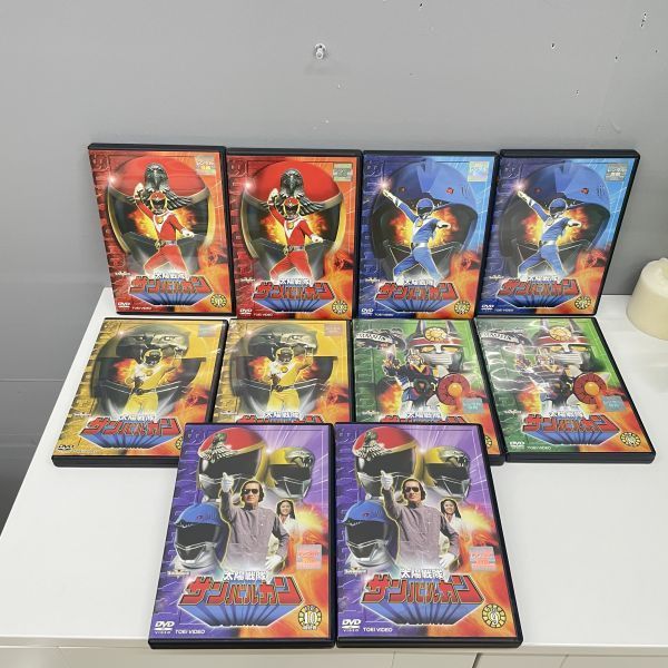 太陽戦隊 サンバルカン 全10巻 DVD セット 特撮 スーパー戦隊 シリーズ 