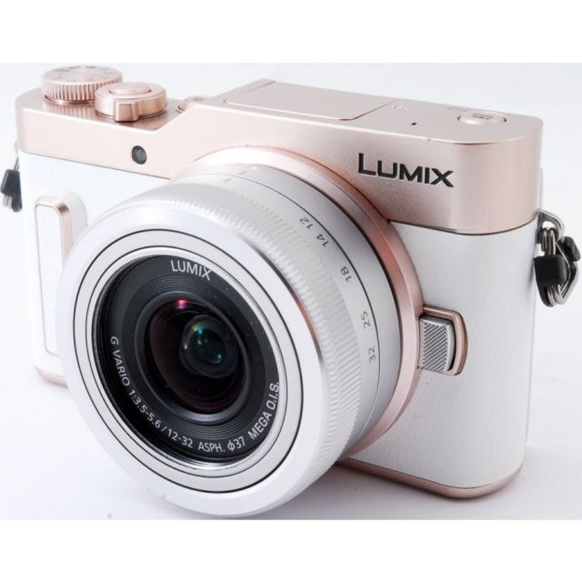 パナソニック ミラーレス Panasonic LUMIX DC-GF10 レンズキット ホワイト 中古 Wi-Fi搭載 メモリーカード付き  未使用に近い - メルカリ