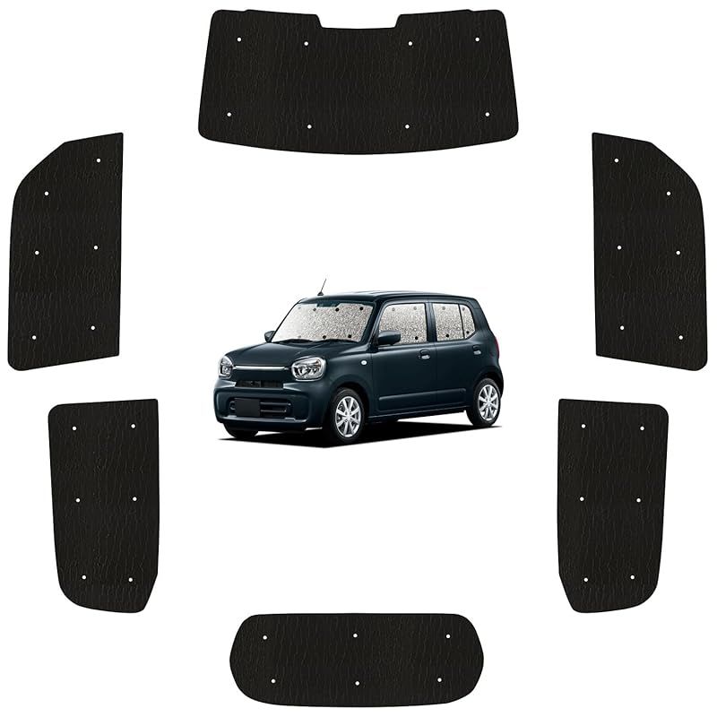趣味職人 サンシェード シームレス ライト 車 アルト HA37S|97S型 カーテン 車中泊 グッズ 対応 05s-g026-sa