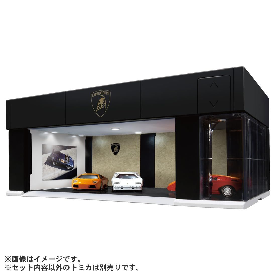 タカラトミー トミカプレミアム tomica GARAGE Lamborghini 最も安い