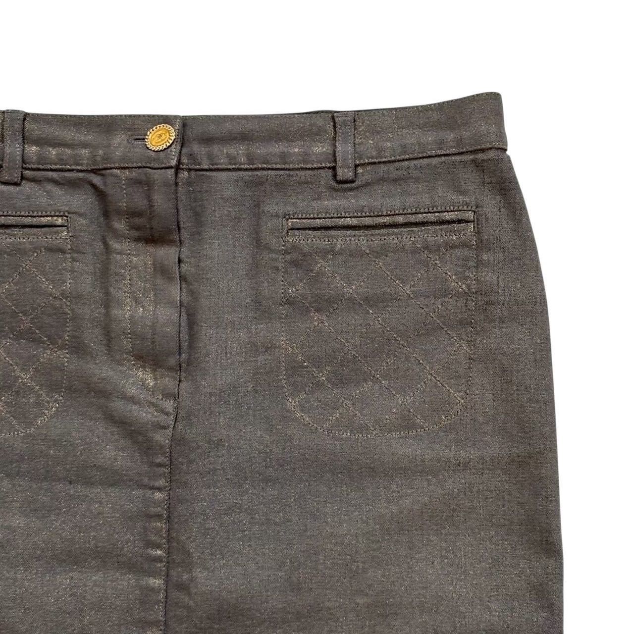 CHANEL シャネル アパレル レディース スカート グレー デニム