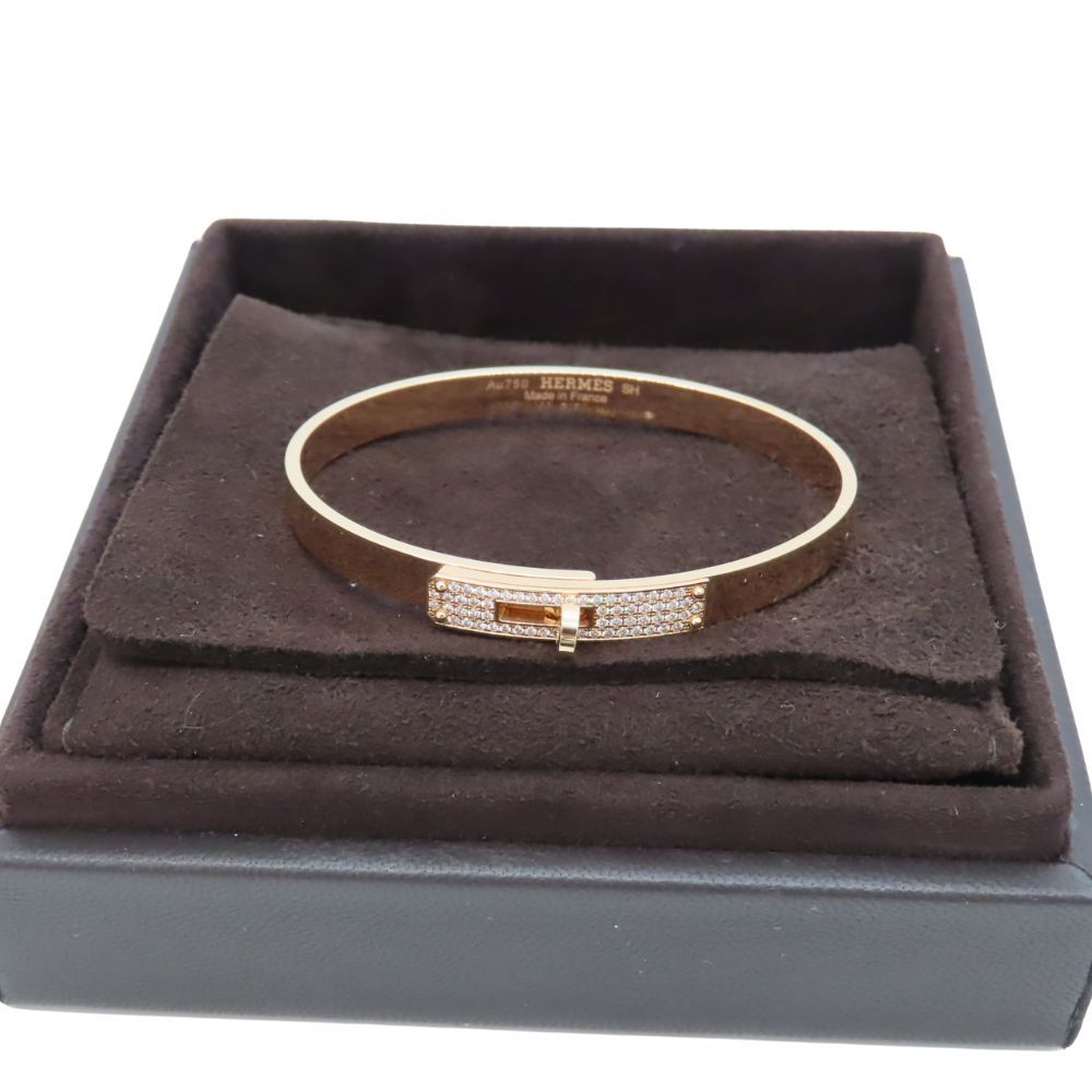 ≪値下げ≫【中古】HERMES エルメス ケリーブレスレット SH K18PG  